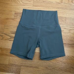 Lululemon Align Short 6” in Grey Sage